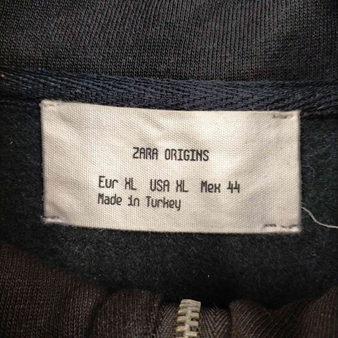 ザラ ZARA QUARTER-ZIP SWEATSHIRT メンズ import:XL