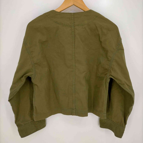 マカフィー MACPHEE クロップドシャツジャケット レディース JPN:36