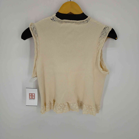 ザラ ZARA POINTELLE KNIT レディース import:L