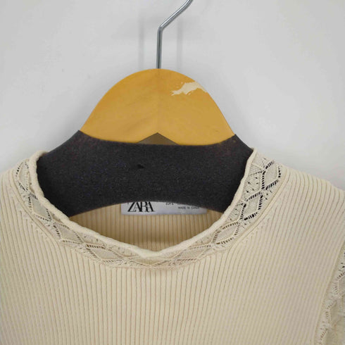 ザラ ZARA POINTELLE KNIT レディース import:L