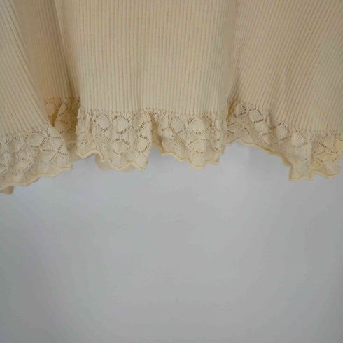 ザラ ZARA POINTELLE KNIT レディース import:L