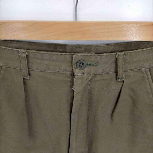 ユナイテッドアローズグリーンレーベルリラクシング UNITED ARROWS green label relaxing カットオフミリタリーパンツ メンズ JPN:M