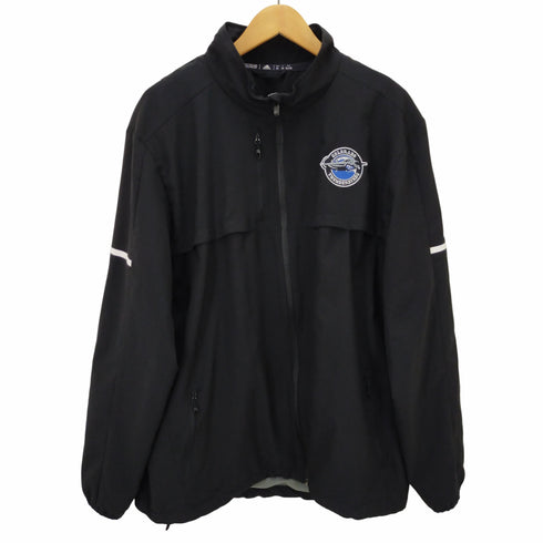 アディダス adidas ジップアップ ポリエステルジャケット メンズ import:XL