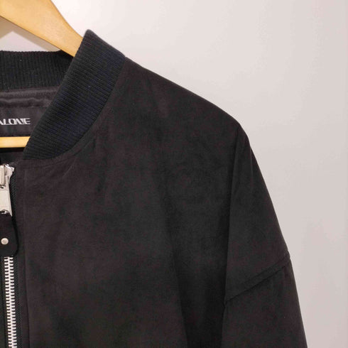 アヴァロン AVALONE 2016AW MA1 バックロゴ刺繍 ジップアップブルゾン メンズ JPN:3