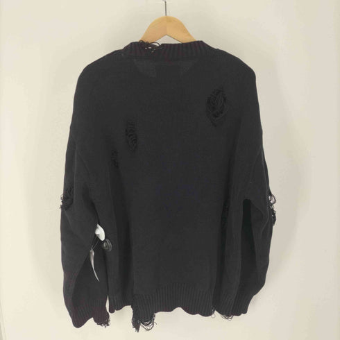 N NUMBER Clash Knit クラッシュ ニット メンズ JPN:4