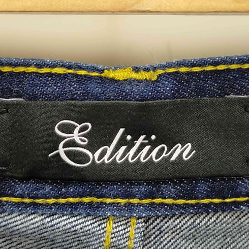 エディション Edition 21SS ORGANIC DENIM ハイライズ ワイドデニム レディース US:25