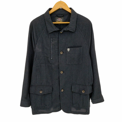 ヘリンボーンクラブ Herringbone Club シアサッカートラベルジャケット メンズ import:L
