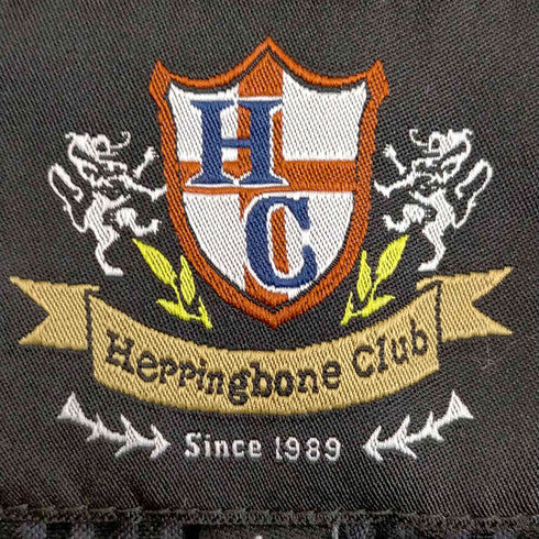 ヘリンボーンクラブ Herringbone Club シアサッカートラベルジャケット メンズ import:L