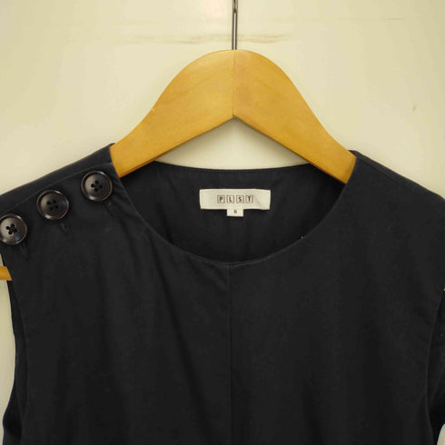 プラステ PLST ノースリーブ ロングワンピース レディース import:S