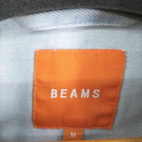 ビームス BEAMS 22SS デニムミリタリージャケット ユーティリティ M65 ジャケット ICE WASH メンズ JPN:M