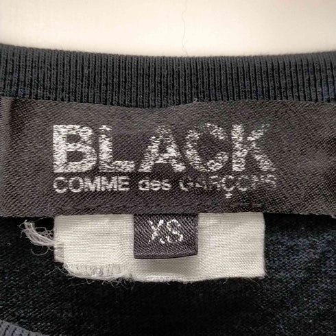 ブラックコムデギャルソン BLACK COMME des GARCONS L/S 総柄プリントTシャツ レディース JPN:XS