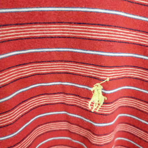 ポロラルフローレン POLO RALPH LAUREN ヘンリーネックボーダーTEE レディース