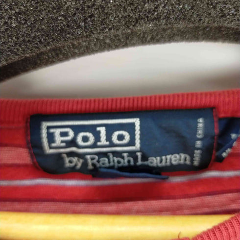 ポロラルフローレン POLO RALPH LAUREN ヘンリーネックボーダーTEE レディース