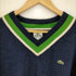 ラコステ LACOSTE ペルー製 コットンウール Vネック ニット メンズ JPN:4