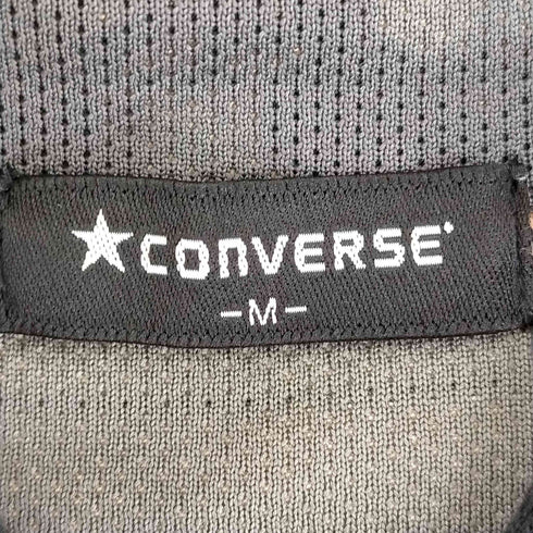コンバース CONVERSE ブリーチ加工 ボーダー ジップパーカー レディース JPN:M