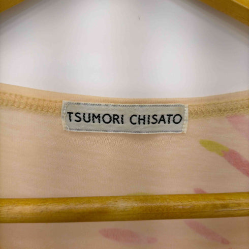 ツモリチサト TSUMORI CHISATO プリント S/S Tシャツ レディース JPN:2