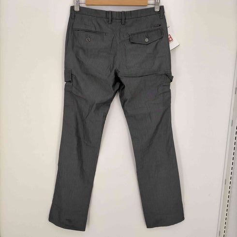 バーバリーブラックレーベル BURBERRY BLACK LABEL Y2K ローライズ ブーツカット カーゴパンツ メンズ 73