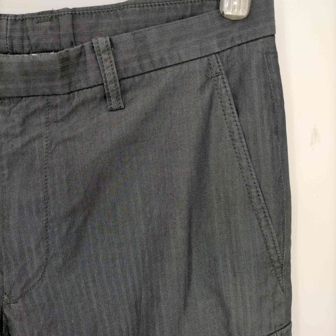 バーバリーブラックレーベル BURBERRY BLACK LABEL Y2K ローライズ ブーツカット カーゴパンツ メンズ 73