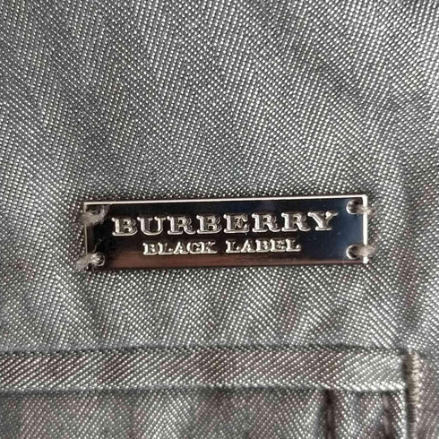 バーバリーブラックレーベル BURBERRY BLACK LABEL Y2K ローライズ ブーツカット カーゴパンツ メンズ 73