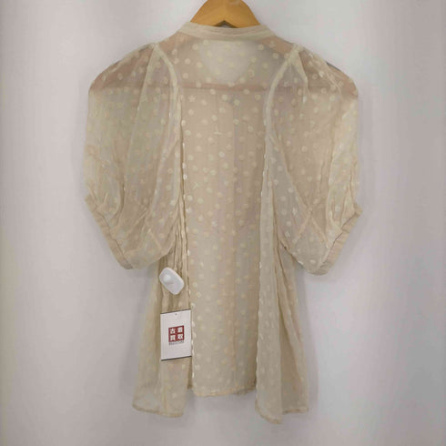 ツモリチサト TSUMORI CHISATO ドット フロントプリーツ S/S ブラウス レディース JPN:2