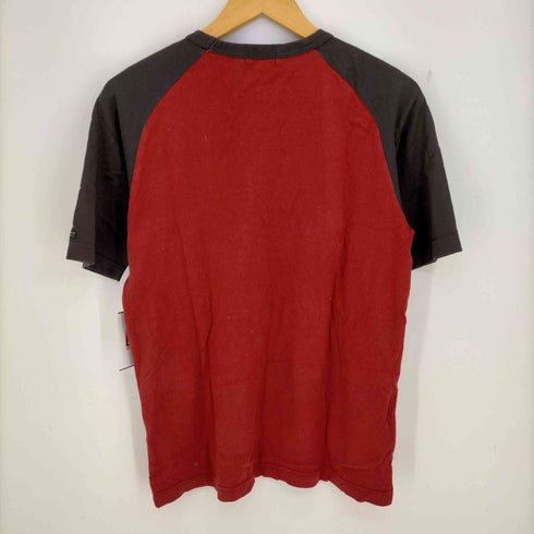 バーバリーブラックレーベル BURBERRY BLACK LABEL Y2K ラグランTシャツ ピースマーク メンズ JPN:3