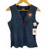 ハーレーダヴィットソン HARLEY DAVIDSON レースアップ タンクトップ レディース import:XL