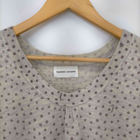 ツモリチサト TSUMORI CHISATO ドットラメ S/S ニット レディース JPN:2