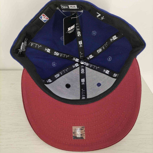 ニューエラ NEW ERA 59FIFTY ロゴバッチ付き バスケットボールチームロゴ刺繍 キャップ メンズ 7 1/2
