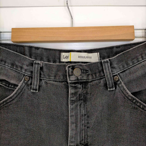 リー Lee REGULAR FIT ブラックデニム メンズ 34×34