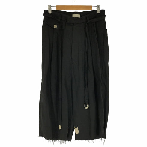 ベッドフォード BED J.W FORD 19SS Wide shorts リネンワイドショーツ メンズ JPN:0