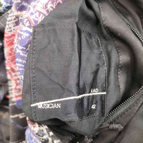 ラッドミュージシャン LAD MUSICIAN 17AW R/C SATIN REVERSIBLE BLOUSON メンズ 42