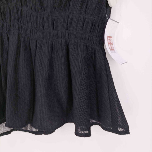 リリーブラウン Lily Brown シャーリングプリーツフリルトップス レディース ONE SIZE