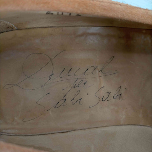 デュカル DUCAL スウェード ローファー メンズ EUR:43
