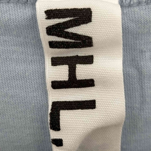 エムエイチエル マーガレットハウエル MHL. MARGARET HOWELL ロゴプリントポケットTシャツ レディース import:S