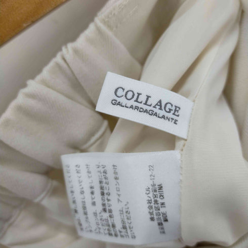 コラージュ ガリャルダガランテ COLLAGE GALLARDAGALANTE ラクチンなのに高見えする☆リラックスミディツイルパンツ レディース JPN:0
