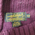 エディーバウアー Eddie Bauer 90S 黒タグ後期 ステッチ フラワー ウール ボトルネック ニット メンズ import:M