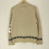 エディーバウアー Eddie Bauer 17AW 胡桃ボタン ウール混 ニット ポロ メンズ import:M