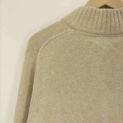 エディーバウアー Eddie Bauer 17AW 胡桃ボタン ウール混 ニット ポロ メンズ import:M