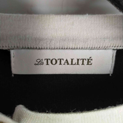 ラトータリテ La Totalite バイカラーカーディガン金ボタン レディース