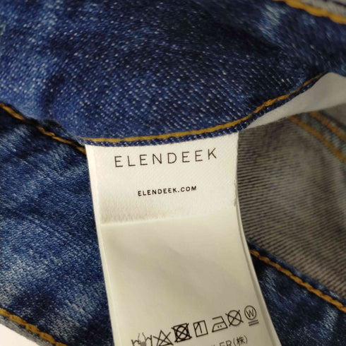 エレンディーク ELENDEEK STRAIGHT ROUGH DENIM レディース JPN:1