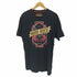 ハードロックカフェ Hard Rock Cafe Rock Is Free キャンバスワッペン ロゴプリント S/S Tシャツ メンズ import:L