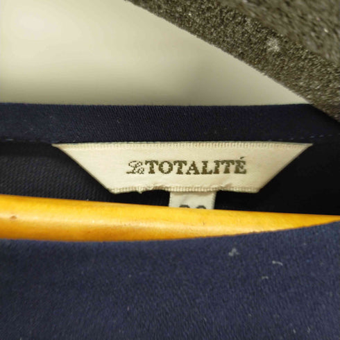 ラトータリテ La Totalite パールボタンブラウス レディース ONE SIZE