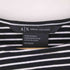 アルマーニエクスチェンジ ARMANI EXCHANGE フリルスリーブ ボーダー柄 ビスコースワンピース レディース import:XS