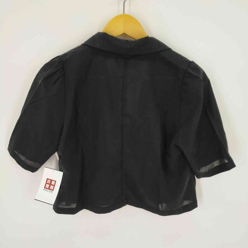 ラブティックボンボン La boutique BonBon シアークロップドジャケットシャツ レディース FREE