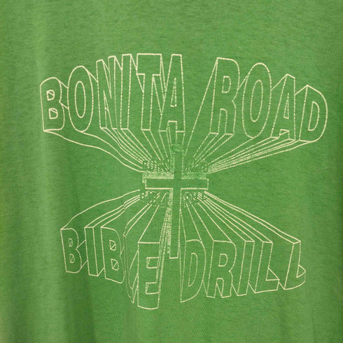 ジャージーズ JERZEES USA製 BONITA ROAD BIBLE DRILL クロス Tシャツ メンズ import:M