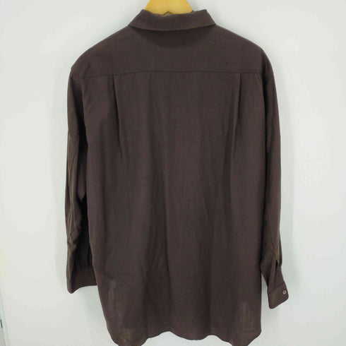 ワイズフォーメン Ys for men 90S スタンドカラーシャツ 2ポケット ラウンドカット メンズ