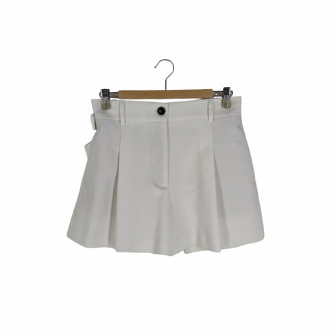 ザラ ZARA ワンタック ワイドショートパンツ レディース JPN:M