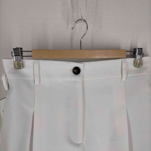ザラ ZARA ワンタック ワイドショートパンツ レディース JPN:M