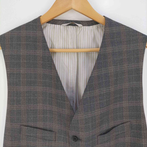 バナナリパブリック ヘリテージコレクション banana republic heritage collection マドラスチェック 5Bベスト ジレ メンズ import:L