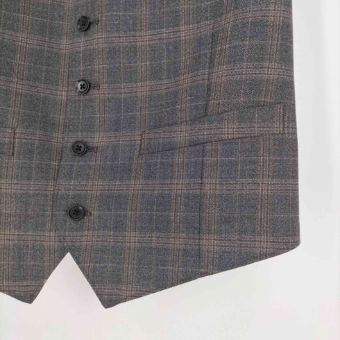 バナナリパブリック ヘリテージコレクション banana republic heritage collection マドラスチェック 5Bベスト ジレ メンズ import:L